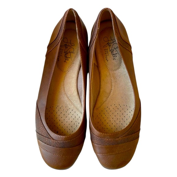 Life Stride Shoes - Life stride Tan Size 7W Kylie Flats